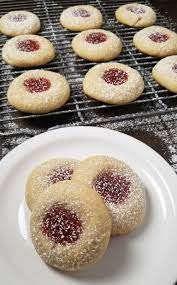 Thumbprint Cookies With Strawberry Jam Recipe Strawberry Jam Cookie Recipe Jam Thumbprint Cookies Classic Cookies Recipes