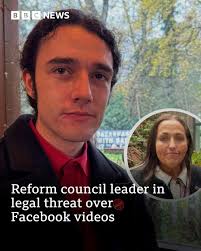 The Reform leader of Worcestershire County Council has sent the chairman of  Worcester Labour Party a legal threat