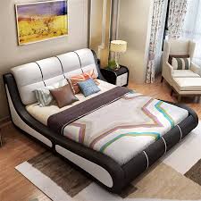 The bed in a box twin metal bed is the perfect addition to add a touch of modern style to your kid's bedroom. Luxury Modern Design Hydraulic Lift Up Storage Bed Bedroom Furniture Ottoman Real Cowhide Grain Leather Upholstery Pu Soft Bed Buy American Classic Design Wooden Bed Models Latest Drawer Storage Box Headboard