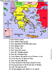 Greece map outline coloring page | free printable coloring pages with regard to outline map of greece printable. Map Of Greece Enchantedlearning Com