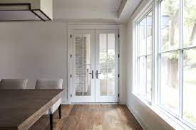 Haccer 12 heavy duty pull and flush door handle with barn door floor guide adjustable roller for sliding doors. Advantages Of Sliding Doors With Built In Blinds Pella Windows Doors