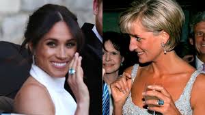 Meghan markle and prince harry's big day prince harry and meghan markle had exactly the thoroughly modern. Prince Harry Gifts Princess Diana S Stunning Aquamarine Ring To Meghan Markle On Royal Wedding Day Entertainment Tonight