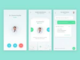 Contact Doctor App Medical App App Design Inspiration Interactive Design