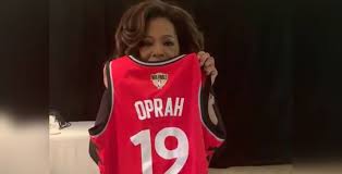 Toronto raptors henry ellenson jersey online, cheap henry ellenson jersey for sale, womens nike henry ellenson jersey, youth black gold henry ellenson jersey free shipping. Oprah Rocks Raptors Jersey Before Canadian Show Videos Offside