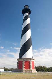 Cape hatteras lighthouse, tallest in the united states, stands 208 feet (63 m) from the bottom of the foundation to the peak of the roof. Cape Hatteras Lighthouse Invention Technology Magazine