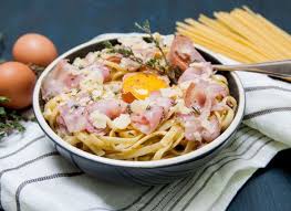 Carbo Thym Par Foodette Recette Vrai Carbonara Recette Carbonara