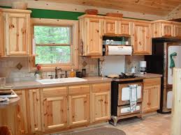 knotty pine kitchen cabinets  a