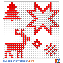 Bugelperlen Vorlage Weihnachtsicons Regali Di Natale Fatti In Casa Hama Beads Perline Da Stirare