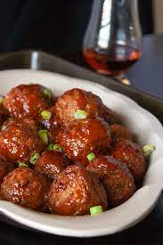 Add in your frozen meatballs, and mix until they're evenly coated. Bourbon Meatballs For Bourbon Lovers Daily Appetite