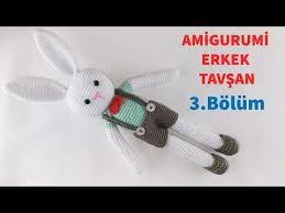 Amigurumi Orgu Erkek Tavsan Yapimi Askili Pantolon Ayakkabi Ve Papyon Yapilisi 3 3 Gul Hanim Youtube Amigurumi Orgu Bebek Cingiragi