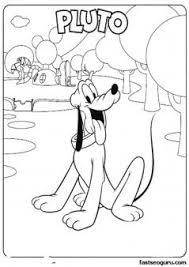 Disney Coloring Pages Mickey Mouse Clubhouse Pluto Printable Coloring Pages For Kids Coloriage Coloriage Mickey Coloriage Disney
