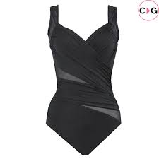 Qui a dit que les. Maillot De Bain Gainant Une Piece Miraclesuit Madero Black Miraclesuit Fitancy