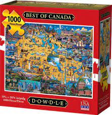 Buy canada from trefl , 1000 pieces, free shipping available | puzzle warehouse. Dowdle Jigsaw Puzzle Best Of Canada 1000 Piece Walmart Canada