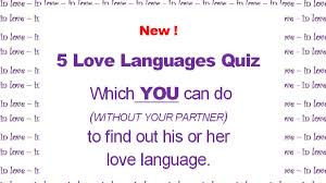 It's different from other quiz shows because the answers are not necessarily . 5 Love Languages Quiz Hubpages