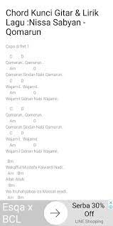Chord Lagu Ya Maulana