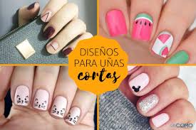 La idea de uñas con notas musicales fue mi favorita, me encanta que nos muestren propuestas fáciles de hacer. 30 Disenos Para Unas Cortas Faciles Con Fotos