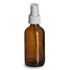 4 Oz Amber Glass Bottle W White Smooth Fine Mist Sprayer Fine Mist Sprayer Amber Glass Bottles Glass Bottles