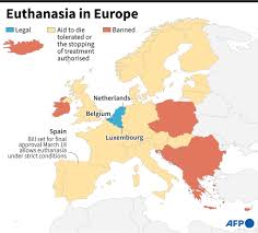 All these facts and figures and more are presented in 21 informative texts, accompanied by maps and graphs. Euthanasia Where It S Legal In Europe European Data News Hub