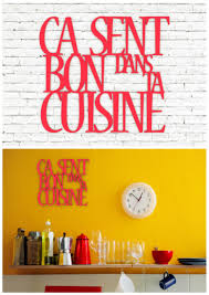Citation 3d Decoration Murale En Bois Peint Ca Sent Bon Dans Ta Cuisine Home Decor Decals Decor Home Decor