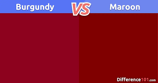 Blue may be added if color is off. Burgundy Vs Maroon Color Matching Differences Similarities Difference 101