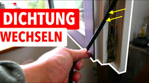 Fensterdichtung Wechseln Fenster Zieht Und Ist Undicht Youtube