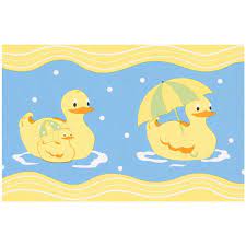 Free for commercial use no attribution required high quality images. Norwall Prepasted Rubber Ducks Wallpaper Border Yellow Rona