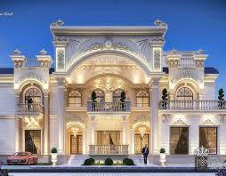 Modern villa exterior designs in dubai. Classic Villa Exterior Design Trendecors