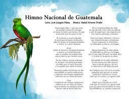 Ni haya esclavos que laman el yugo ni tiranos que escupan tu faz. Cuantas Estrofas Tiene El Himno Nacional De Guatemala Que Tipo De Rima Tiene Que Forma De Metrica Brainly Lat