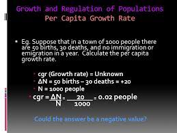 How do you calculate real gdp per capita? Biology 30 Population Studies Ppt Download