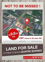Pin By Bluefish Emarketing Mauritius On Real Estate Location Plan Land For Sale Saint Jean