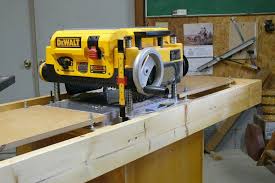 Dewalt 735 Workstation With In Outfeed Tables By Ajosephg Lumberjocks Com Woodworking C Woodworking Workshop Layout Woodworking Tools Storage Wood Planer