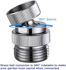 Designed to fit most tubular drain application, this universal adapter is constructed from pvc plastic and fits all faucet brands. Mingor Sanitary Swivel Faucet Adapter Kit Brass 3 4 Inch Garden Hose Adapter With Aerator Kitchen Sink Faucet Adapter For Female