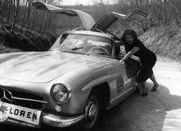 Wellwornwornwell Sophia Loren Mercedes Benz 300 Sophia Loren Mercedes