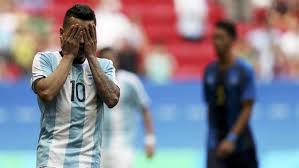 Tres minutos antes del descanso francisco ortega fue expulsado por doble tarjeta amarilla. Juegos Olimpicos Futbol Seleccion Argentina Eliminada De Rio 2016