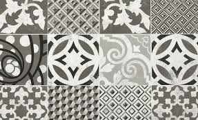 Sol Vinyle Booster Decor Carreaux Ciment Blanc Et Noir Rouleau 4 M Sol Vinyle Ciment Blanc Carreaux Ciment