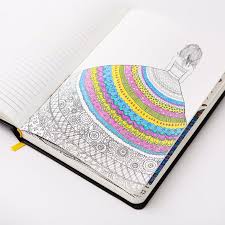 Makers of the coloringnotebook have taken this idea a step further by joining the joy of coloring with notebook paper. Coloring Notebook With Beautiful Coloring Pages Helps Adults Relax Bored Panda