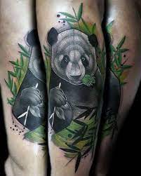 100 Panda Bear Tattoo Designs For Men Manly Ink Ideas Bear Tattoo Designs Panda Bear Tattoos Panda Tattoo