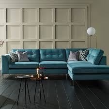 Versatile chaise has a movable ottoman and reversible cushion and can be used on right or left side. Loxley Large Chaise Sofa Evans Of High Wycombe Designer Sofas