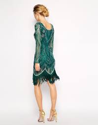Frock And Frill All Over Embellished Dress With Tassel Hem At Asos Com In 2020 Frock And Frill Embellished Dress Fashion