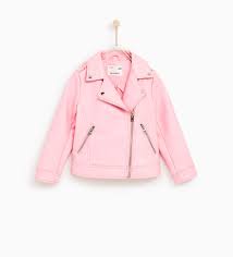 Faux Leather Jacket From Zara Zara Kids Girls Faux Leather Jackets Leather Jacket