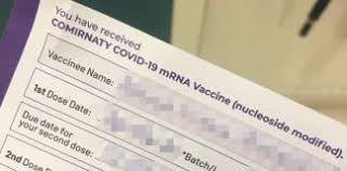 According to tetiana olkhovikova, a lawyer of the ilf law firm, in accordance with the explanation of the state border guard service regarding vaccination documents that are presented at the border, currently the list of vaccines that are recognized includes such vaccines as bnt162b2/comirnaty manufactured by pfizer/biontech (registered in. Vaccine Certificate Tag Newsbook