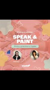 #talleres Speak and paint 🇺🇸🎨 #ingles #inglesfacil 📍Pueblo Libre, Lima