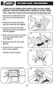 2005 Mercury Montego Installation Parts Harness Wires Kits Bluetooth Iphone Tools Wire Diagrams Stereo
