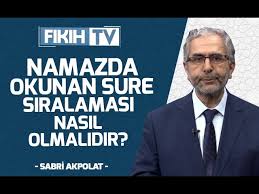 Namazdan sonra okunacak dua nedir? Namazda Okunan Sure Siralamasi Nasil Olmalidir Sabri Akpolat Youtube