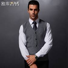 Men S Business Casual Knitted Sweater Vest Casual Knitted Sweater Business Casual Men Mens Outfits