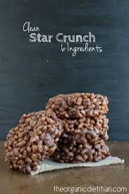 Clean Version Star Crunch Cookies Only 6 Ingredients The Organic Dietitian Recette Nourriture Recettes De Cuisine Collations