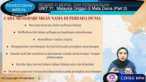 Check spelling or type a new query. F5 Moral 11 02 Malaysia Unggul Di Mata Dunia Part 2 Jom Tuisyen