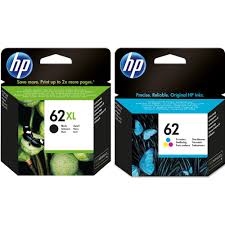 Get up to 2x the pages with original hp xl ink cartridges compared to standard cartridges. Pack Of 2 Hp Ink Cartridges 1 X 62xl Black C2p05ae 1 X 62 Colour C2p06ae Buy Online In Faroe Islands At Faroe Desertcart Com Productid 52870674