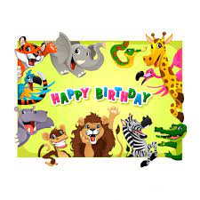 Whatever their delight, you can mirror it in the card you send. Free Vector Birthday Card With Cute Animals