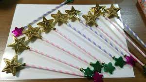 全て100均材料 で魔法のステッキ 魔法のステッキ ステッキ ハンドメイド